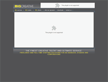 Tablet Screenshot of bigcreative.com